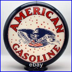 AMERICAN EAGLE GASOLINE 13.5 Gas Pump Globe SHIPS FULLY ASSEMBLED! MADE IN USA