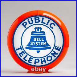 Bell Telephone 13.5 in Orange Plastic Body (G106) FREE US SHIPPING