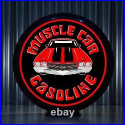 Chevelle SS Muscle Car Gasoline 13.5 Gas Pump Globe