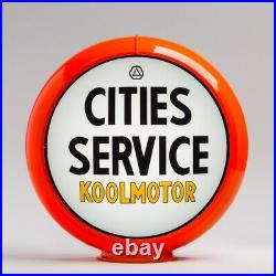 Cities Service Koolmotor 13.5 in Orange Plastic Body (G115) FREE US SHIPPING