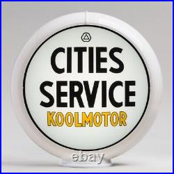 Cities Service Koolmotor 13.5 in White Plastic Body (G115) FREE US SHIPPING