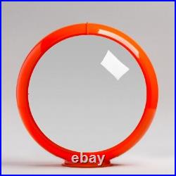 Clear Glass 13.5 Lenses in Orange Plastic Body (G116) FREE US SHIPPING