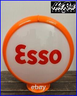 ESSO Reproduction 13.5 Gas Pump Globe (Orange Body)