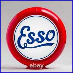 Esso Script 13.5 in Red Plastic Body (G126) FREE US SHIPPING