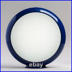 Frosted Glass 13.5 Lenses in Dark Blue Plastic Body (G132) FREE US SHIPPING