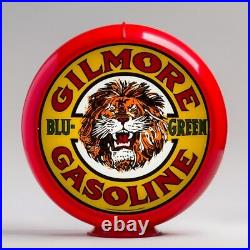 Gilmore Blu-Green 13.5 Gas Pump Globe with Red Plastic Body (G136)