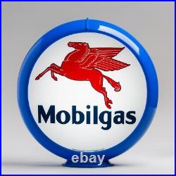 Mobilgas 13.5 in Light Blue Plastic Body (G148) FREE US SHIPPING