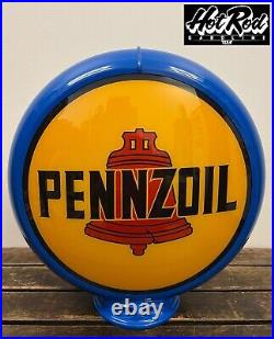 PENNZOIL Reproduction 13.5 Gas Pump Globe (Blue Body)