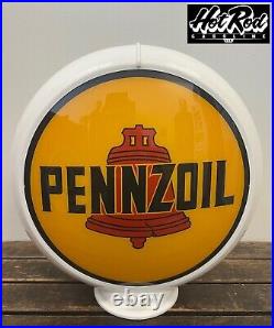 PENNZOIL Reproduction 13.5 Gas Pump Globe (White Body)