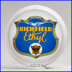 Richfield Ethyl 13.5 Gas Pump Globe (G290) FREE SHIPPING U. S. Only