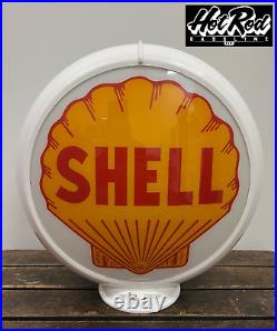SHELL Reproduction 13.5 Gas Pump Globe (White Body)