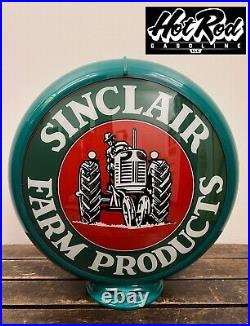 SINCLAIR FARM PRODUCTS Reproduction 13.5 Gas Pump Globe (Green Body)