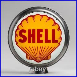 Shell 13.5 Gas Pump Globe with Steel Body (G175)