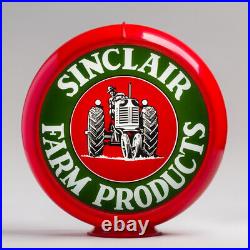 Sinclair Farm Products 13.5 Gas Pump Globe with Red Plastic Body (G214)