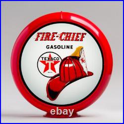 Texaco Fire Chief 13.5 Gas Pump Globe with Red Plastic Body (G195)