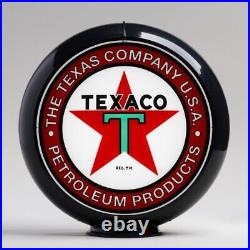 Texaco Products Gas Pump Globe 13.5 in Black Plastic Body (G197) SHIPS FREE